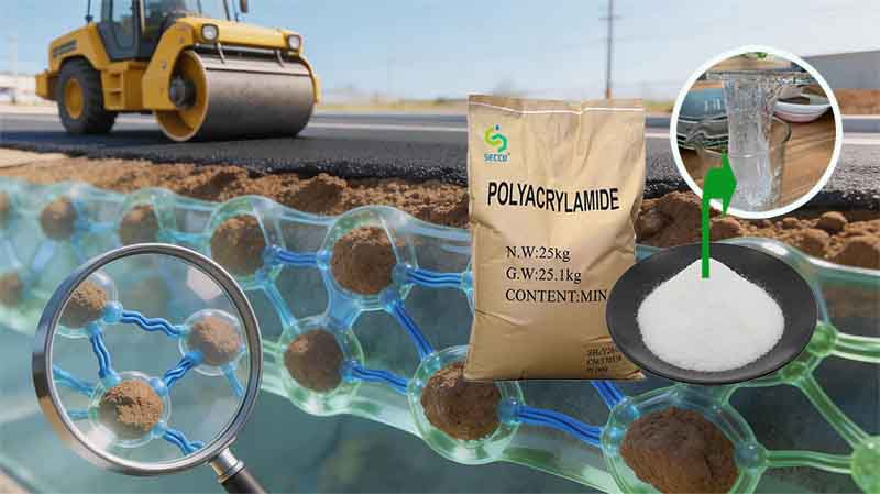 Desde el tratamiento de aguas residuales a la construcci&oacute;n de carreteras verdes: la revoluci&oacute;n industrial de la poliacrilamida en la construcci&oacute;n de carreteras
