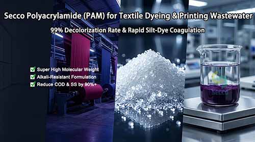 Poliacrilamida: una solución multifuncional para la industria de la impresión y el teñido textiles